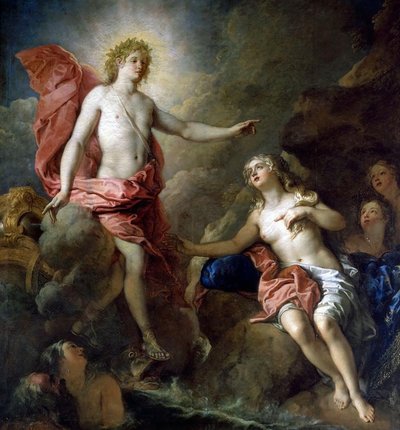 Apollo and Thetis by Charles de la Fosse